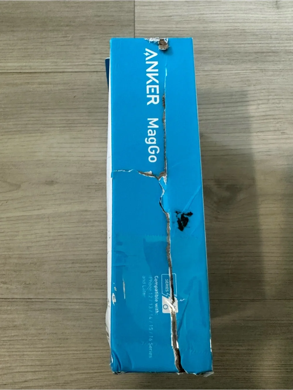 Anker MagGo Power Bank 10K Blue Qi2 15W MagSafe Charger A1654 New Open Box